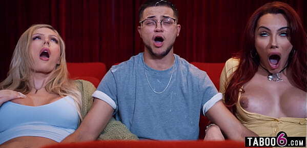 SHOCKING with pussy teamed trannies