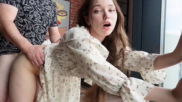 stepsister doesn'_t mind fucking floor.