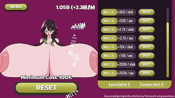 EXPAND BOOBS THROUGH CLICKING