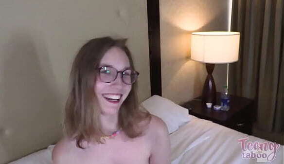 Older Seth Throat &amp_ Pussy Fucks Coed Claire Roos! Taboo Time!