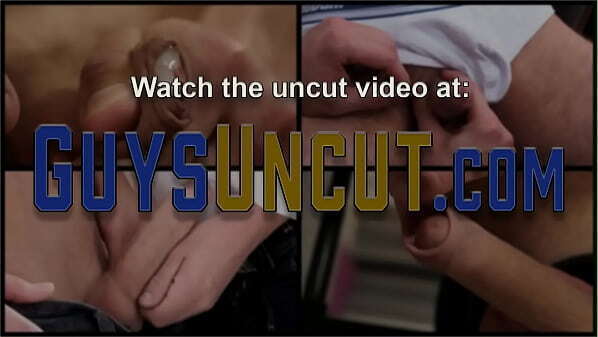 dick teen stroking uncut