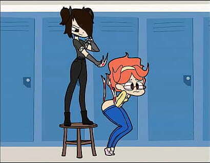 Animated girl wedgies compilation