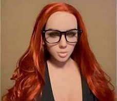 Hot redhead sex doll