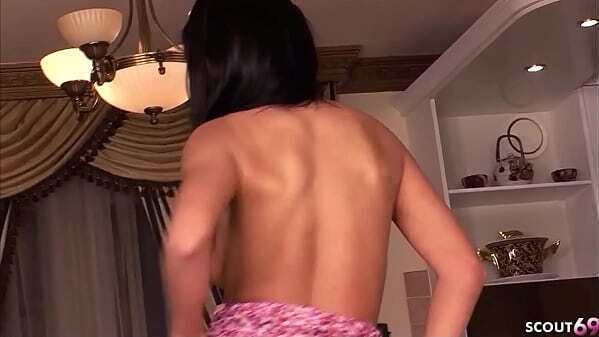 natural Boobs Teen Tera Bond Strip Masturbate with Dildo