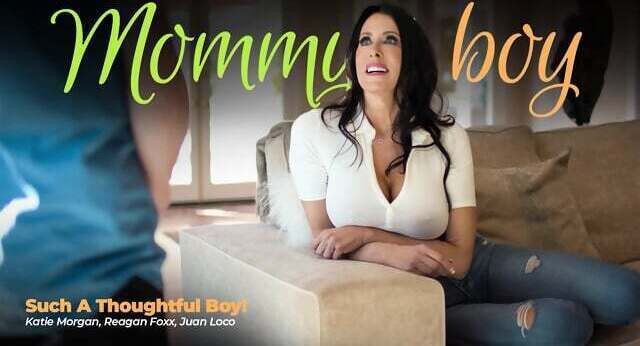 Katie Morgan, Reagan Foxx Family 3some