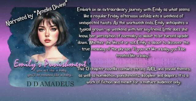 Emily's Book 🎙️narrated by🎙️ Amelia Divine full audio available Audible