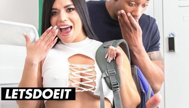 Busty Venezuelan Chick Gets Stretched Hard HORNY HOSTEL