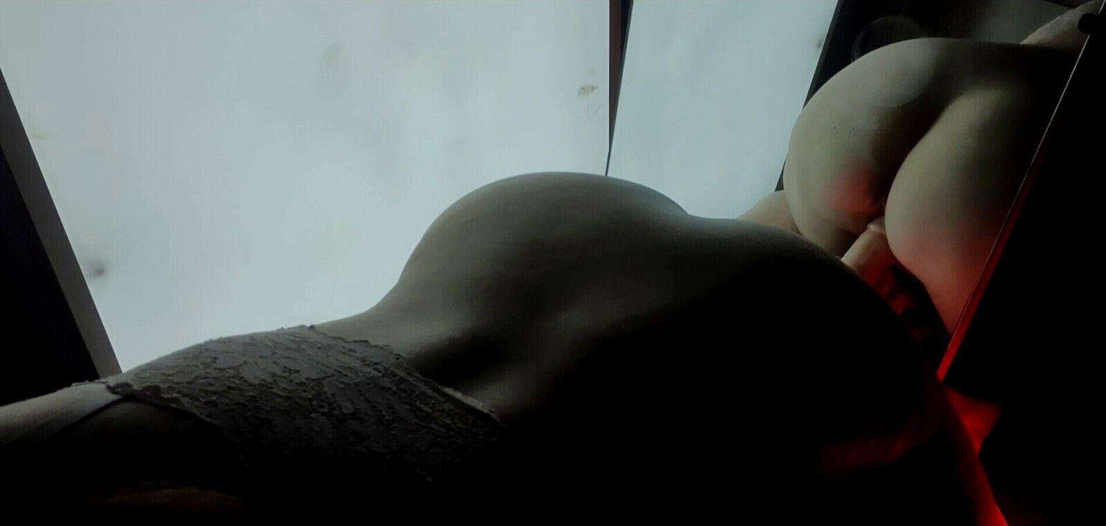 girl with rides dildo doggy style pose mirror fuck march foxie