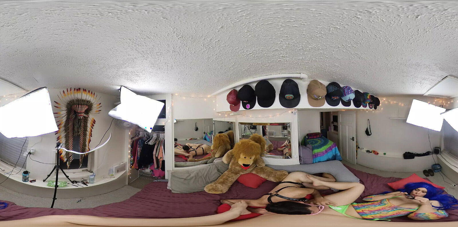 Egyptian Nights: Blue-Haired Girl's Nile Adventure