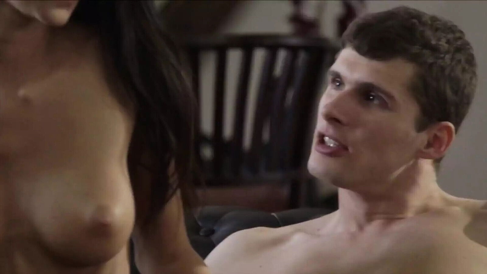 erotic fuck with Evelyn Neill huge couch