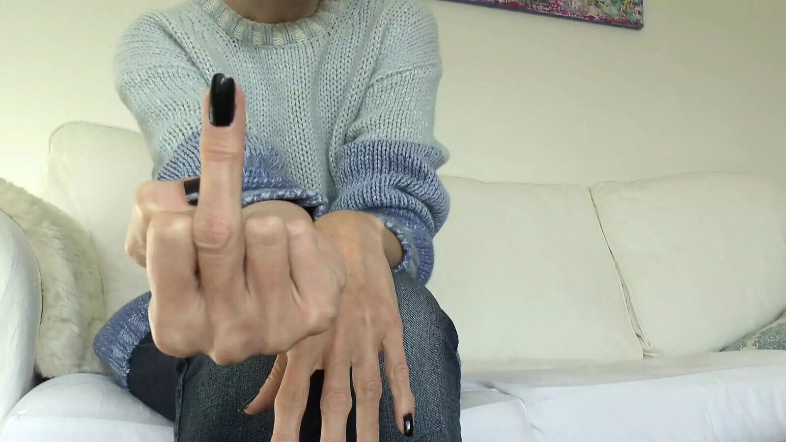 Lady Victoria Valente Black Sexy Fingernails