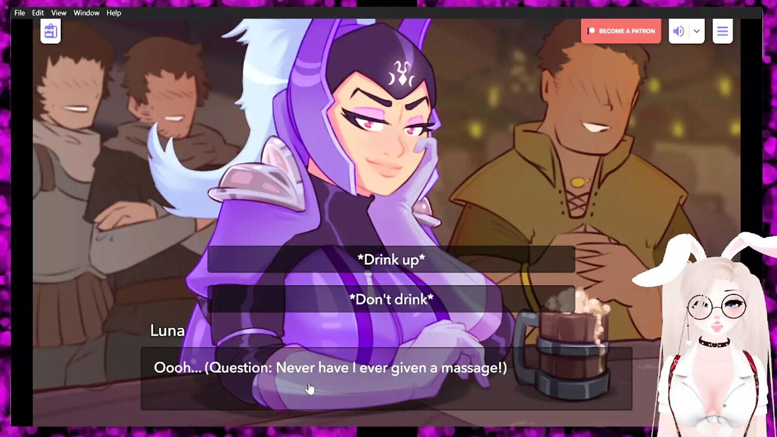 Luna tavern Part Knowing customers