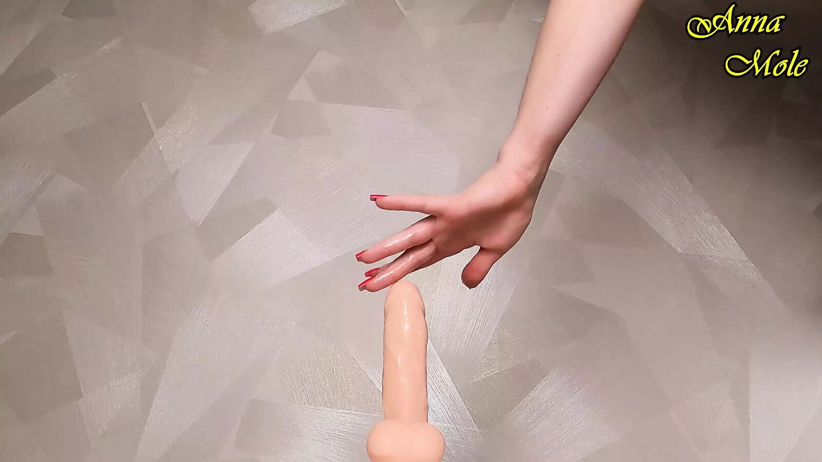 Fitness Girl With Gorgeous Fishnet Tights Rides Small