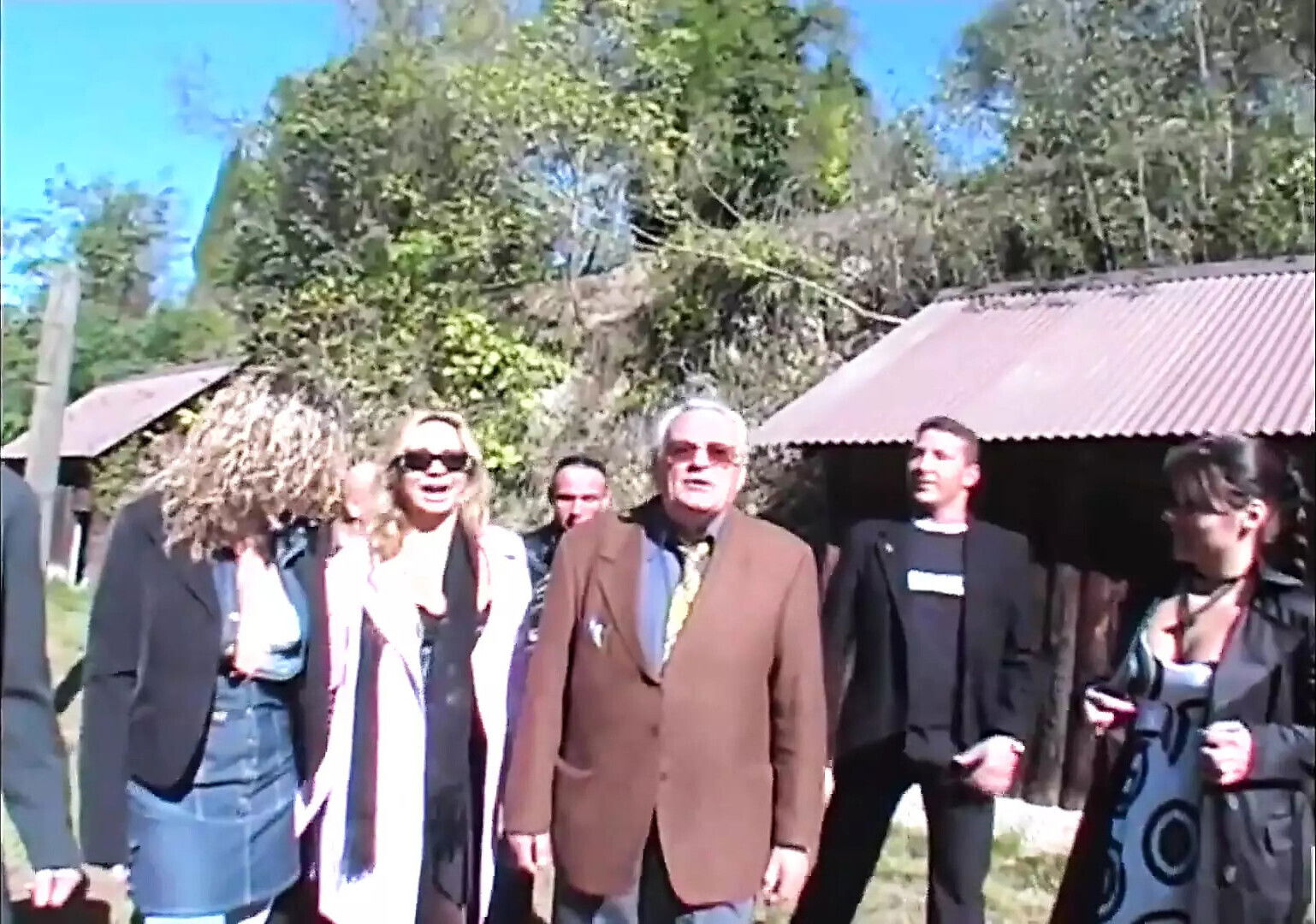 Lesbian Threesome Amazing Vintage Busty MILFs Licking Masturbating Pussy with Dildo Outdoors