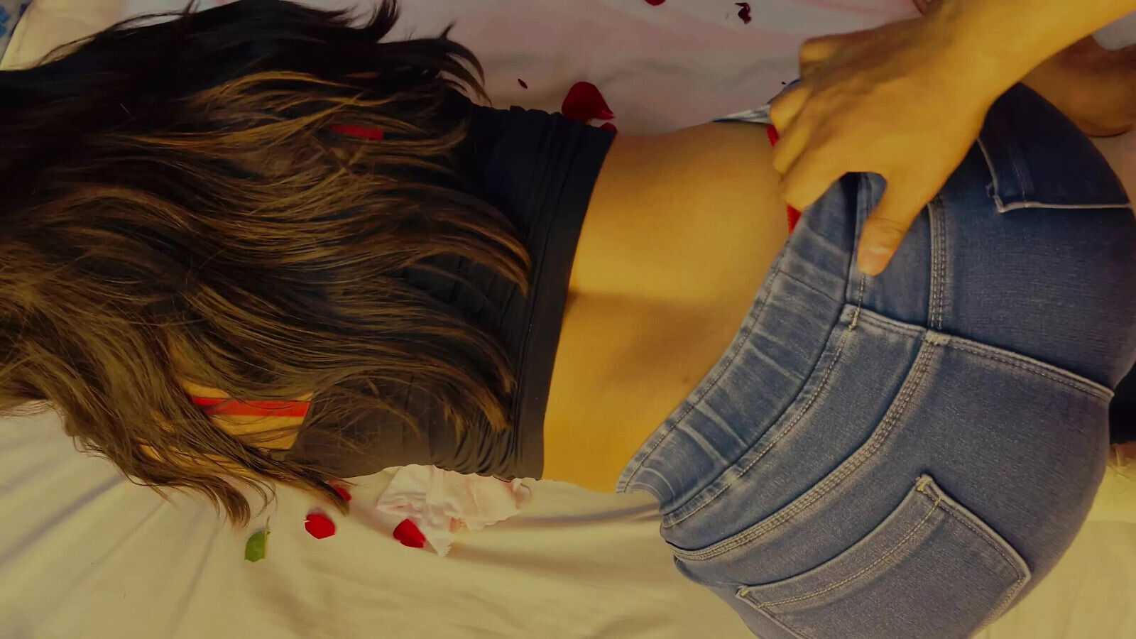 School 18+ girlfriend sex aankhen band karke valentine's Day 2 Rose deke choda