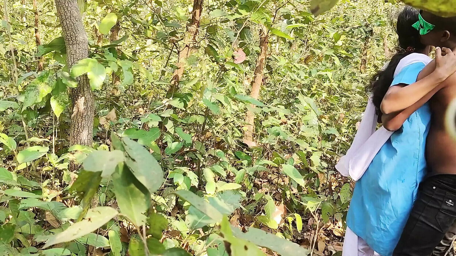 Desi Indian School Girl Jungle Main Mangal