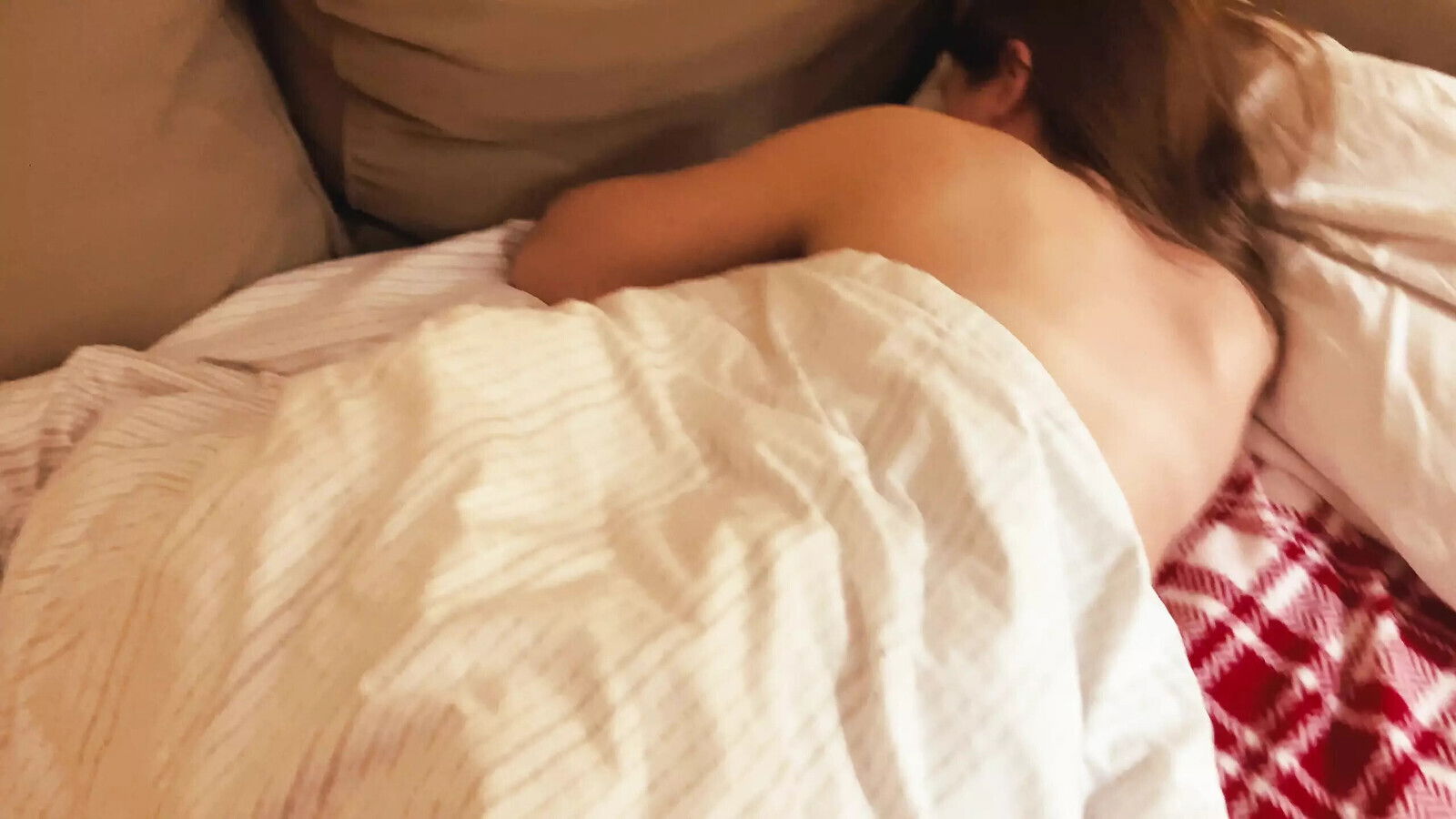 Woke Stepsister Sticking Dick Pussy Then Planted Dick