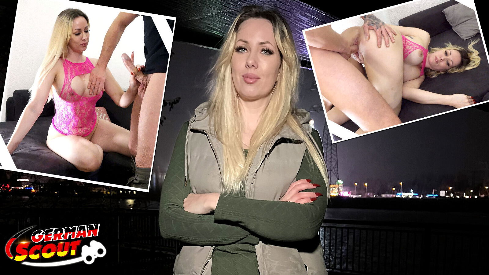 GERMAN SCOUT Perfect Round German Girl Marie Cherie Pick First Casting Fuck