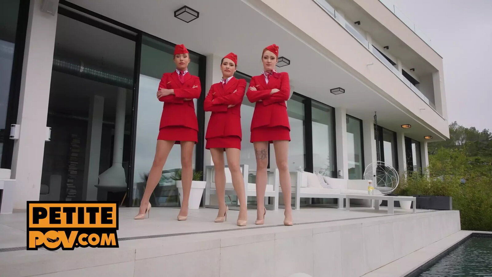 Girl Steward Trio Turns Fourway with Angelika Grays, Cherry Candle an...