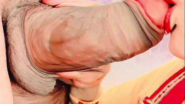 Horny Stepsister start sucking dick stepbrother