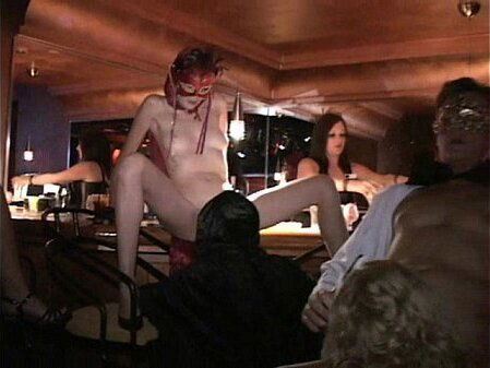 Flexible MILF friends fuck Trapeze club