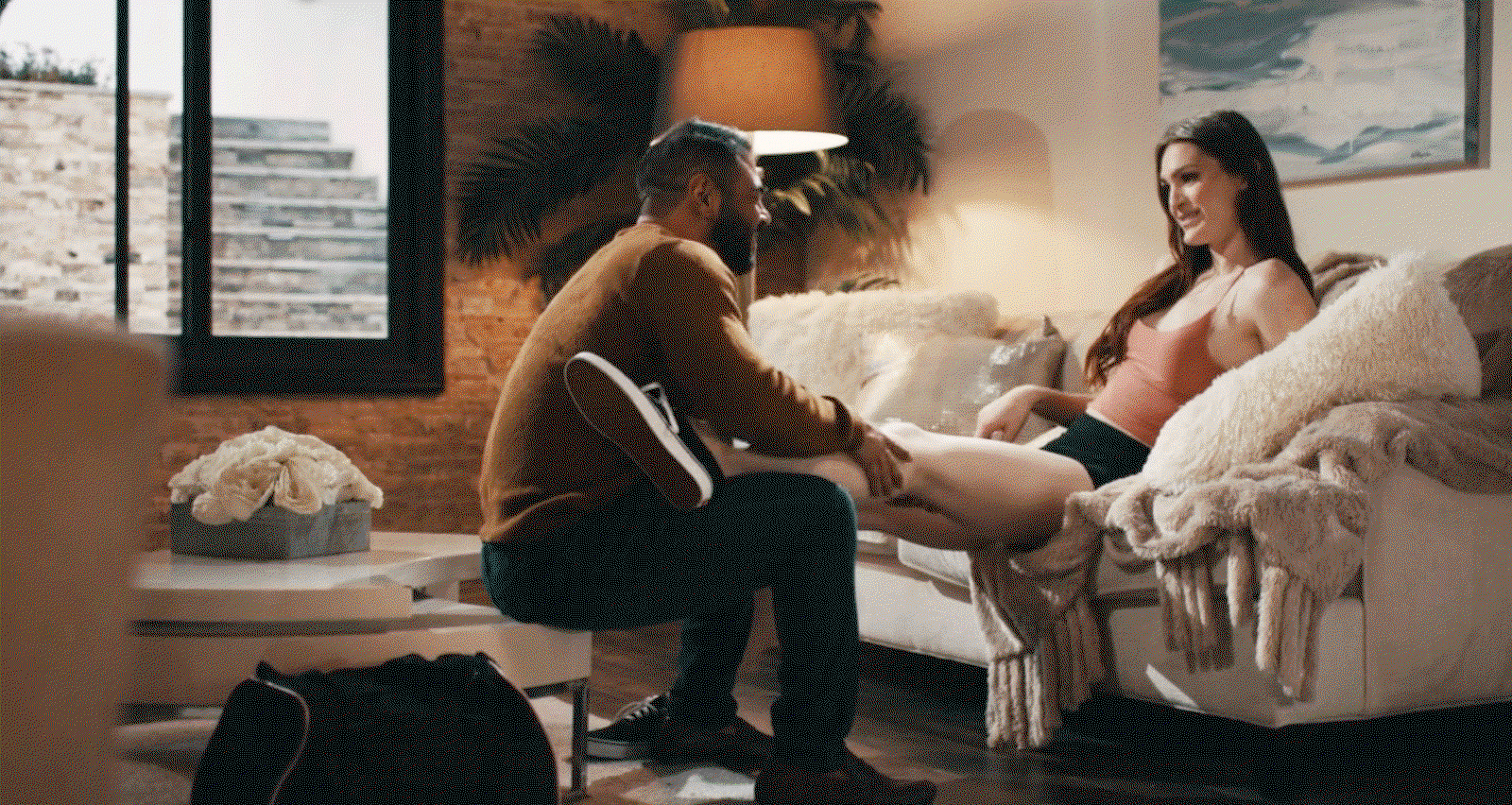 Ladyboy stepdaughter bareback fucks stepdaddy