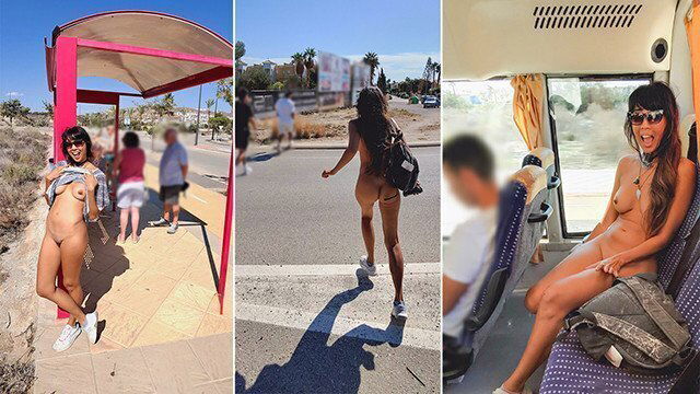 Naked Public Ride Walk Embarrassed