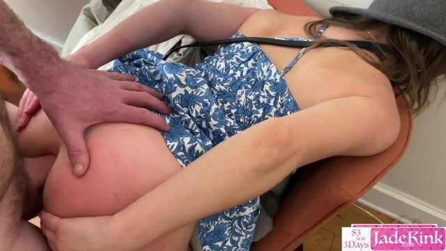 My innocent wife not convinced for anal but I still fucked her ass