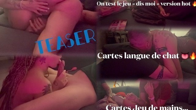 Teaser notre nouvelle vidéo « dis moi » version c’est baise