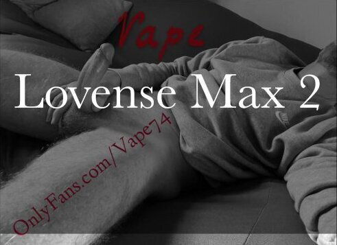DILF playing with Lovense Max2 huge cumshot