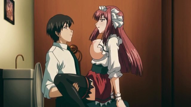 Boobed Redhead Loves Netorare Boyfriend With Boss