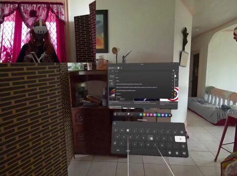 Browsing Meta Quest first time. #Metaquest3