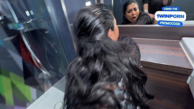 Yasmina Khan gets destroyed Danny public bathroom then creampied!