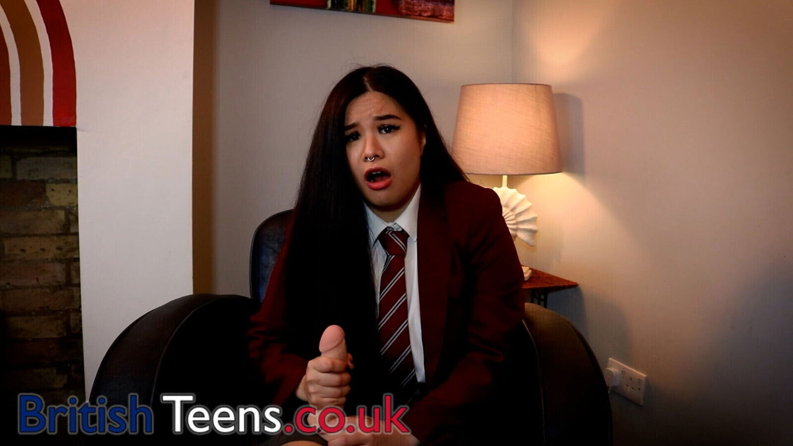 Schoolgirl Tells Wank