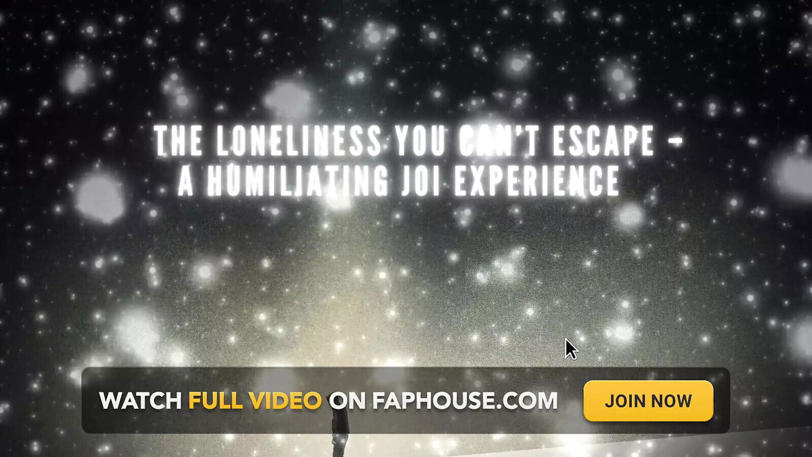 Loneliness Can't Escape Humiliating Experience