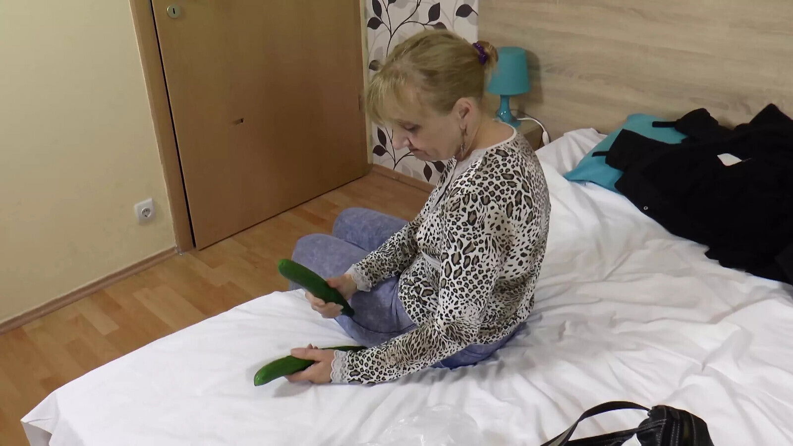 Germany with slutty cougar with small firm