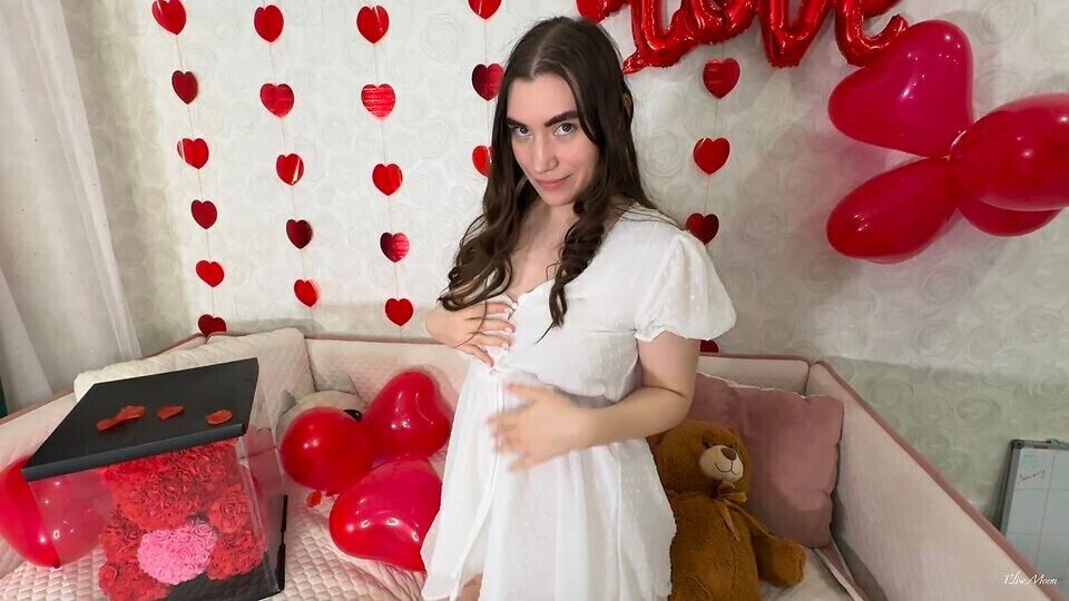 mouth Valentine's gift roses