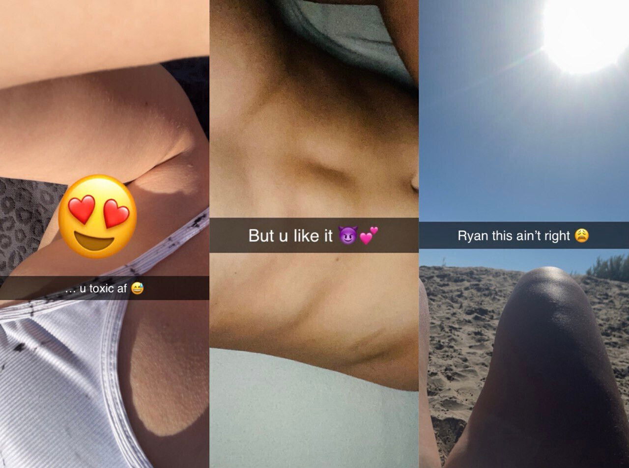 year cheats boyfriend Snapchat takes Doggy Style
