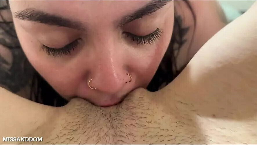 Loves When Fill Pussy With Strap