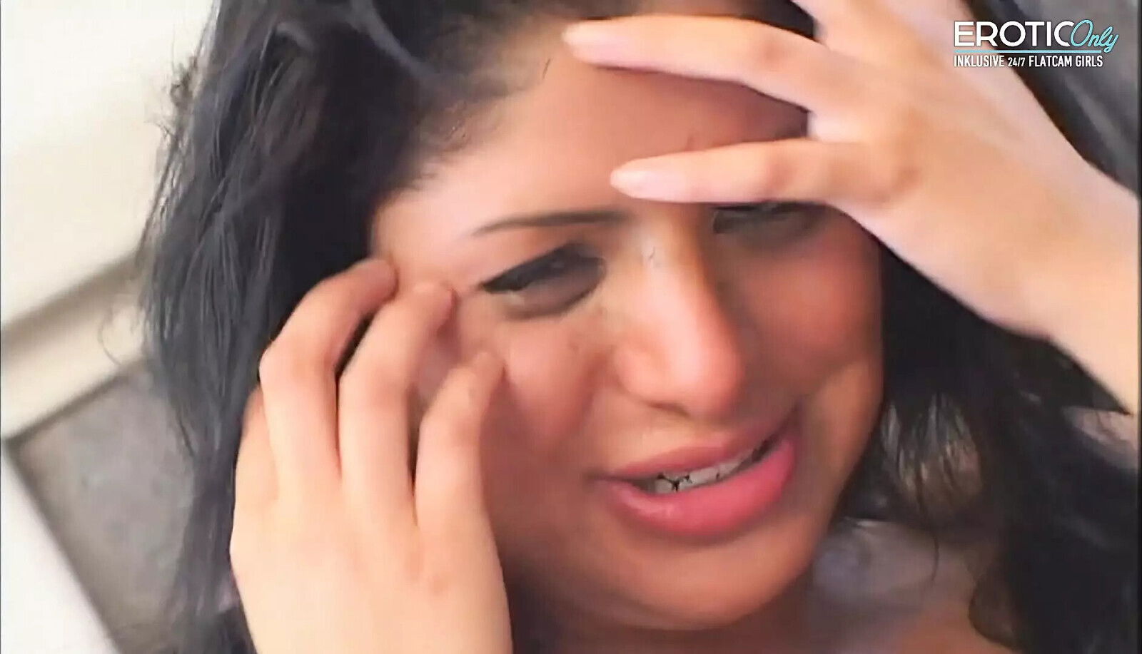 Tanned teen girl rides grandpa's thick dick