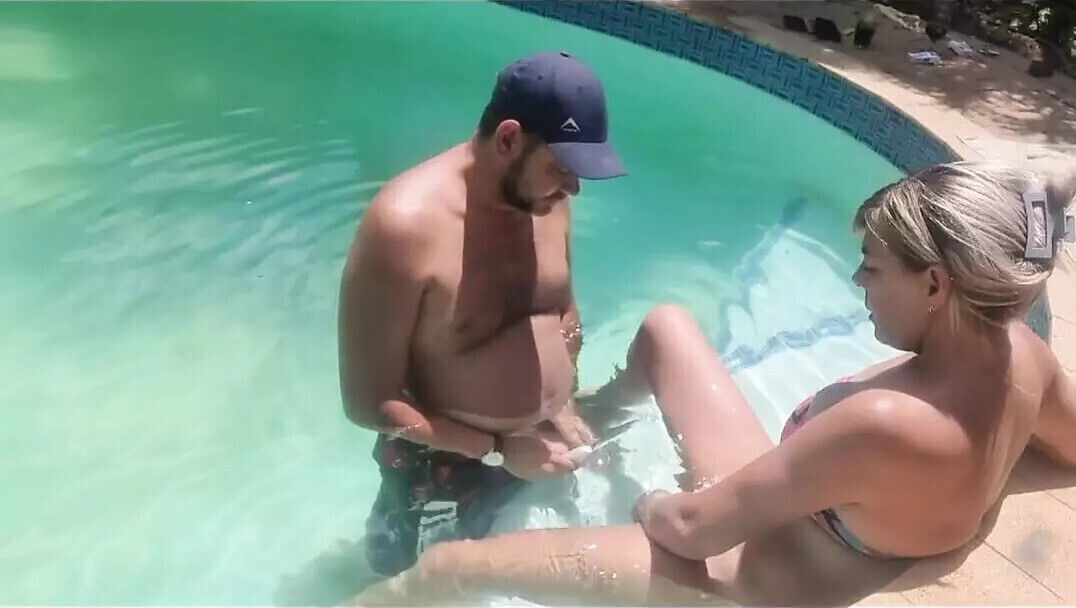 Mutual Masturbation swimming pool