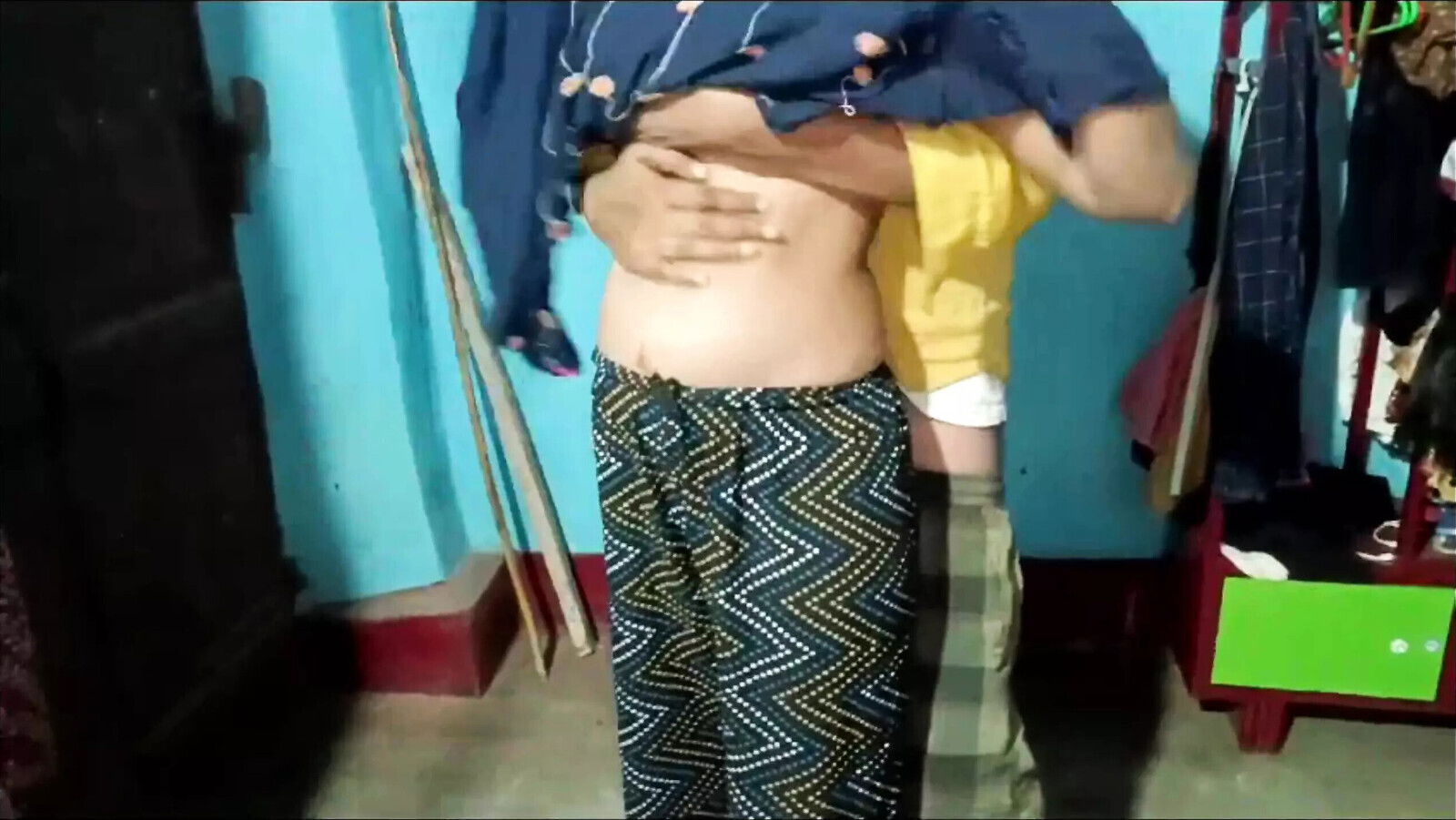 Indian Bengali Sexy Bhabhi Fuck with Blue Suit, Desi Indian