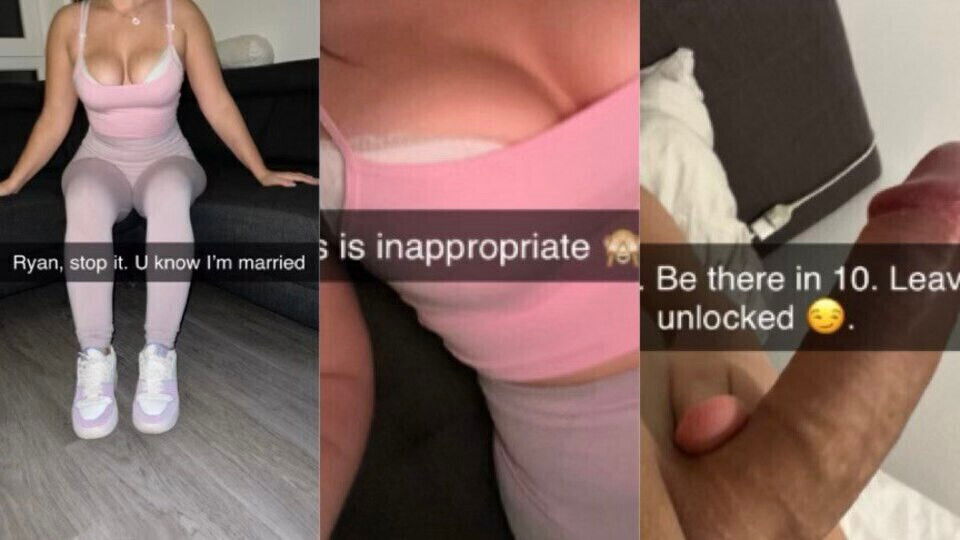 Amateur Wife cheats Husband with friend release Stress. Full story Snapchat