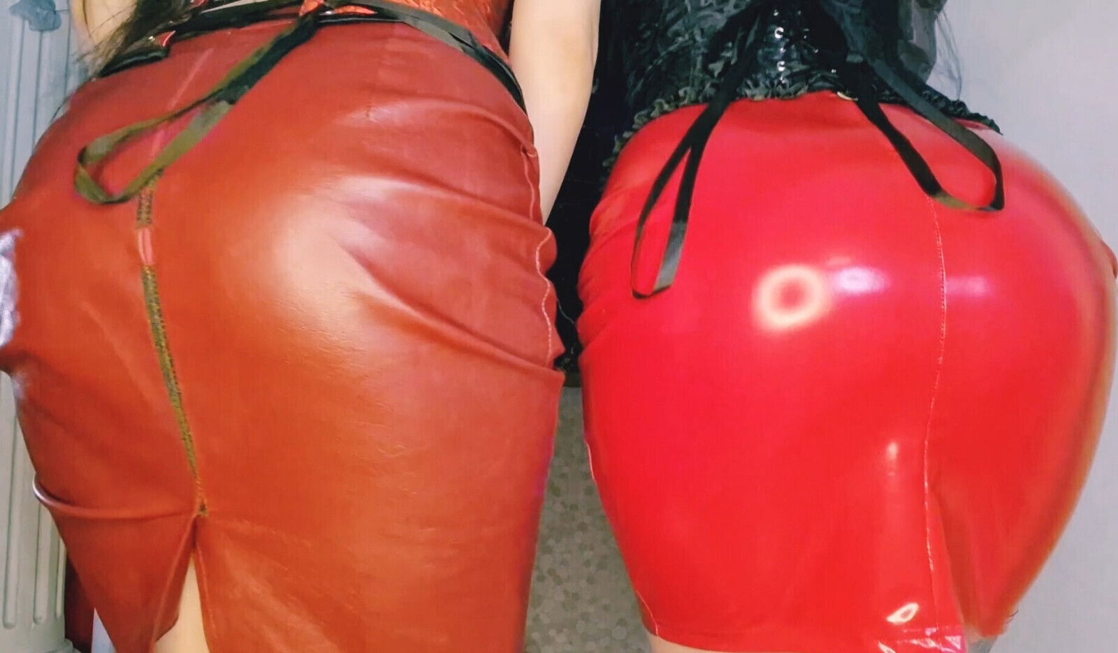 Femdom worship. Worship these juicy asses sexy skirts. Dominatrixes will brainwash