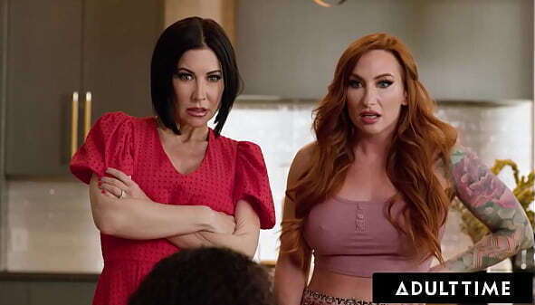 ADULT TIME Sophia Locke Disciplines Naughty stepbae Chloe Surreal With Spanking Play!