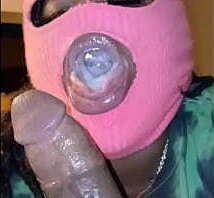 She blew bubbles with my cum after sucking my dick real good