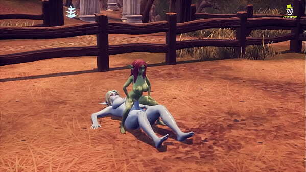 Futa Dark Petite Goblin Girl farm. [GAME: Breeders Nephelym]