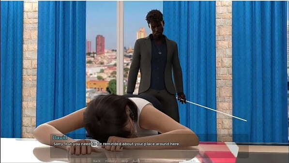 Interview desk stretching