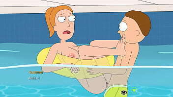 Rick Morty v3.6, Family Pool Day!