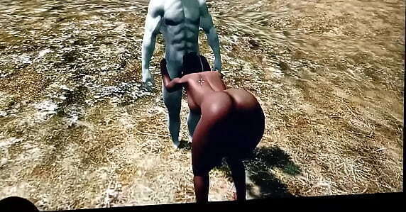 Skyrim: perra afueras ciudad para follar